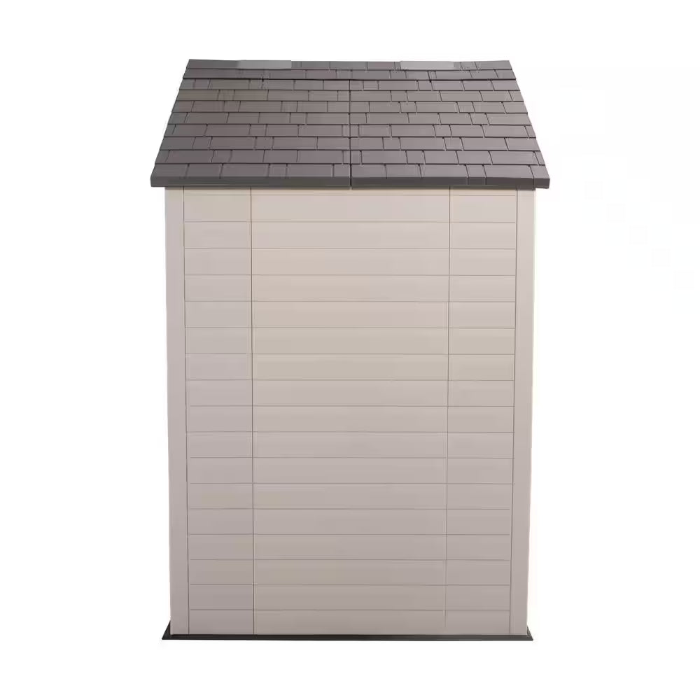 8 Ft. W X5 Ft. D Resin Outdoor Storage Shed with Double Door (40 Sq. Ft.)