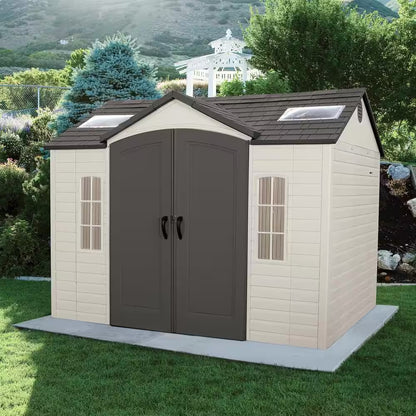 10 Ft. X 8 Ft. Resin Outdoor Garden Shed