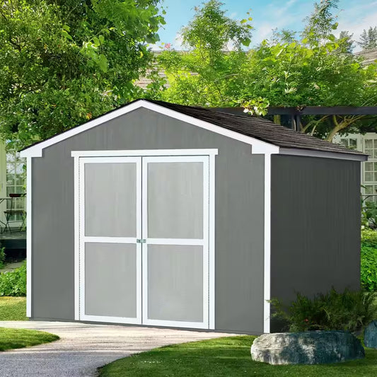 Princeton Do-It-Yourself 10 Ft. X 10 Ft. Outdoor Ranch Wood Storage Shed with Smartside Siding (100 Sq. Ft.)