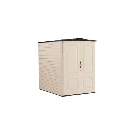 6 Ft. 3 In. X 4 Ft. 8 In. Large Vertical Resin Storage Shed