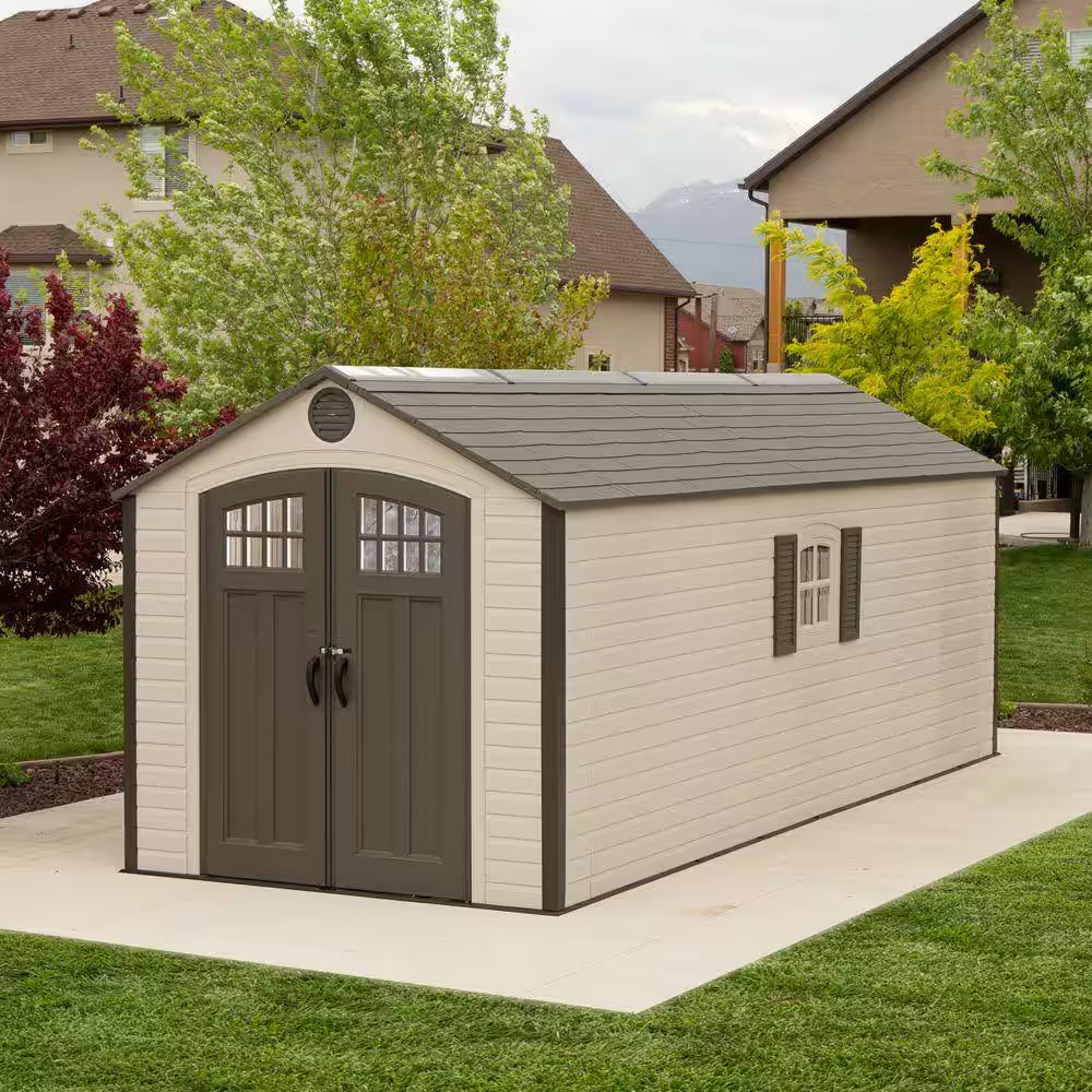 8 Ft. X 20 Ft. Resin Storage Shed