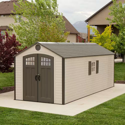 8 Ft. X 20 Ft. Resin Storage Shed