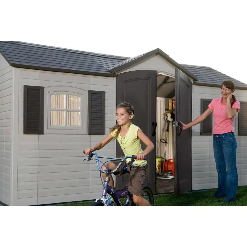 15 Ft. X 8 Ft. Resin Outdoor Garden Shed