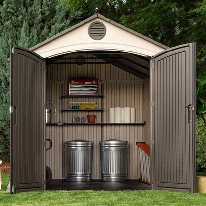 8 Ft. X 12.5 Ft. Resin Outdoor Storage Shed