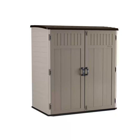 5 Ft. 10.5 In. X 3 Ft. 8.25 In. X 6 Ft. 5.5 In. XL Vertical Storage Shed